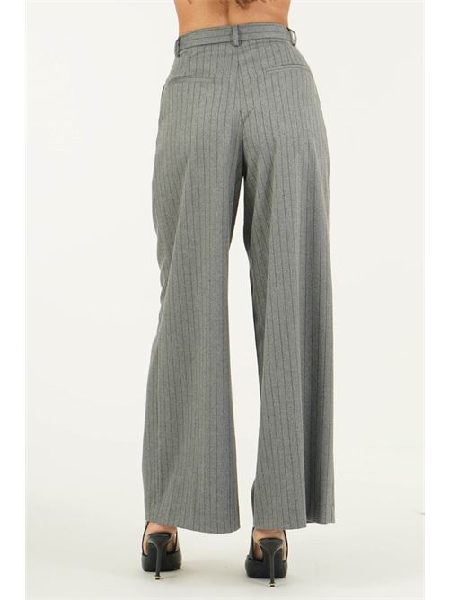Pantalone gessato a palazzo Elmas Phil | 011299GRIGIO
